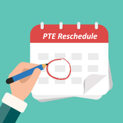 PTE Reschedule Choice Route